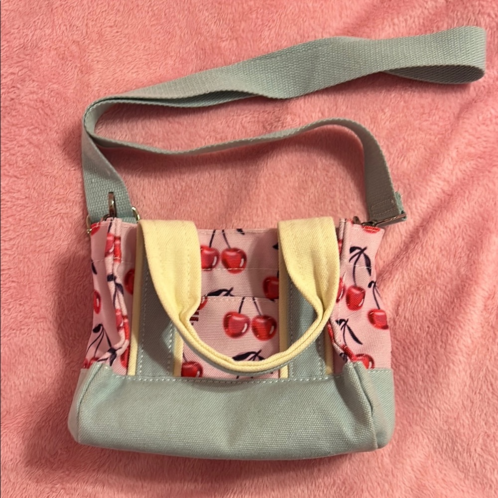 Cherry Print Purse / Bag